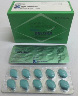 Super Delgra / Viagra + Dapoxetine - 10 бр. хапчета по 160 мг